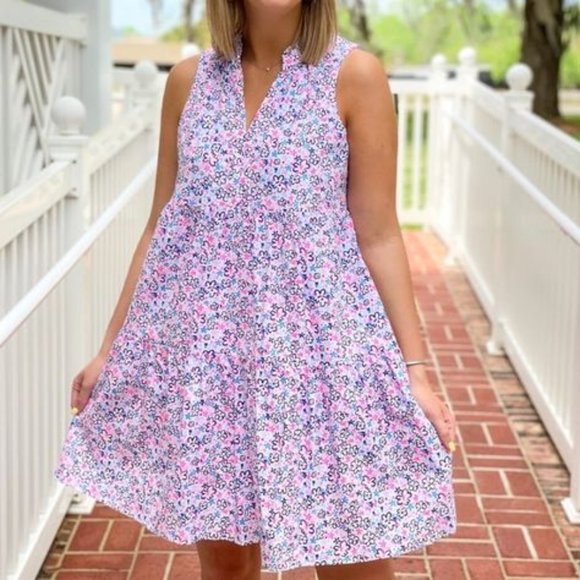 Lilly Pulitzer Dresses Lilly Pulitzer Novella Swing Dress Fun Sun Repeat Ditsy Poshmark
